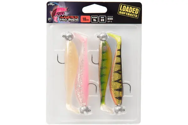 Fox Rage Zander Pro Loaded UV Mixed Colour Pack 5gr 1/0 - 7cm Actieprijs