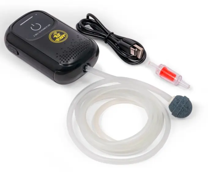 Black Cat Silent Bait Aerator (Zuurstofpomp Voor Aasvis) Dagaanbieding