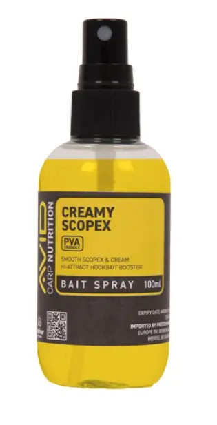 Finale Uitverkoop Avid Creamy Scopex Bait Spray (100ml)
