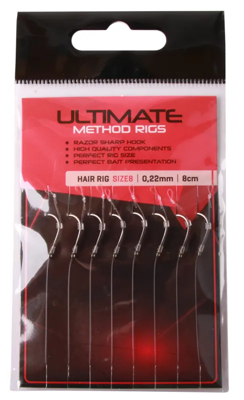 Bestel Nu Ultimate Method Hair Rigs, 8 stuks 8