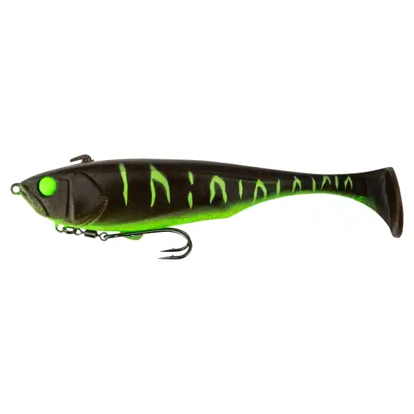 Koopje Illex Dunkle 7'' Shad 19.5cm 62g Orange Tiger