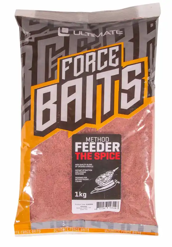 Ultimate Force Baits Method Feeder Lokvoer (1kg) Chocolate Orange Veilige Betaling