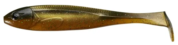 Betaalbaar Illex Magic Slim Shad 6 Magic Gold Pumpkin 12cm (16.7g) (4 Stuks)