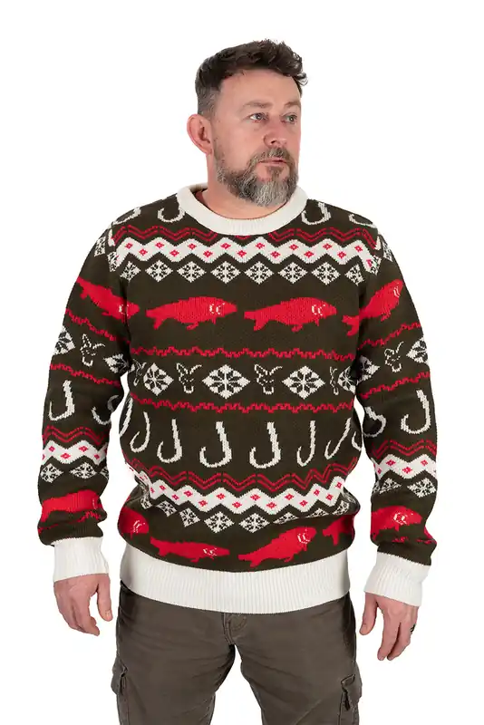 Betaalbaar Fox Xmas Jumper Trui L