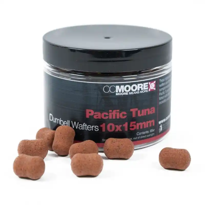 Gecertificeerd CC Moore Pacific Tuna Dumbell Wafters 10x15mm (65g)