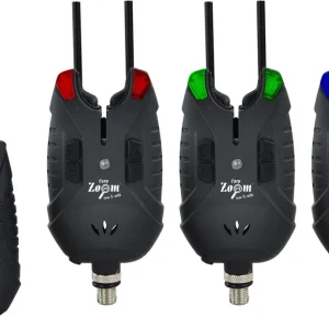 Flitsaanbieding Carp Zoom Satellite 301 Bite Alarm Set