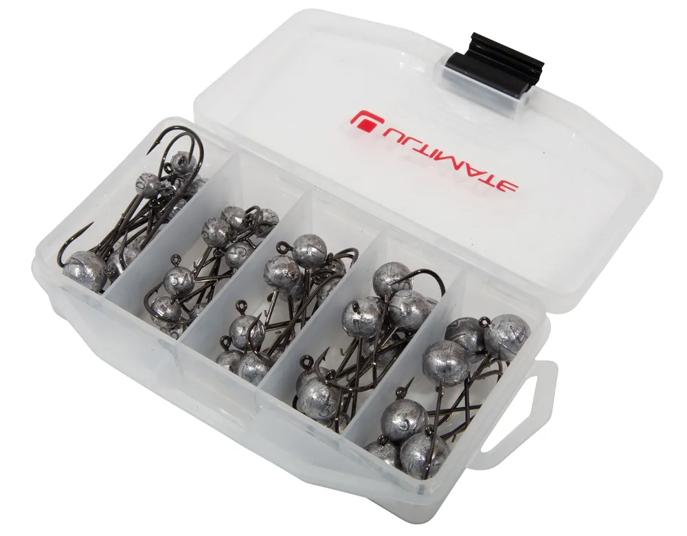 Exclusieve Aanbieding Ultimate Jighead Selection Tacklebox (45pcs)