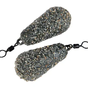 Speciale Aanbieding Ultimate Distance Swivel Dark Gravel Karperlood (2 stuks) 113g