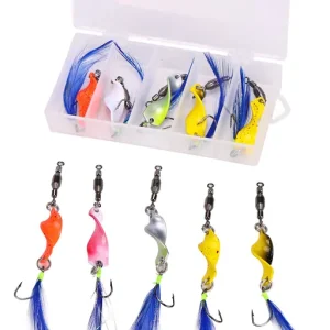 Koop Online Fish4All Spiral Lure Kit 7cm 3g (5 Stuks)