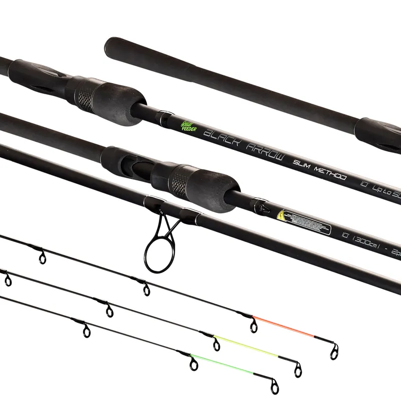 Weekendaanbieding Sensas Black Arrow Slim Method Feederhengel 10ft