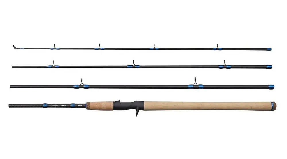 Gecertificeerd Berkley Twilight II 1004MH Baitcaster Hengel (4-delig) 3.66m (20-80g)
