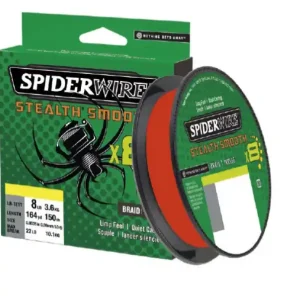 Voordeelprijs Spiderwire Stealth Smooth 8 Red 150m Red 0.05mm (150m)