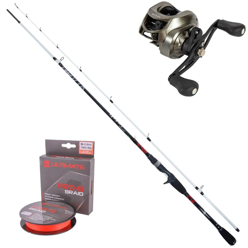 Betaalbaar Ultimate Novix Baitcast Combo 2.00m (10-30g)