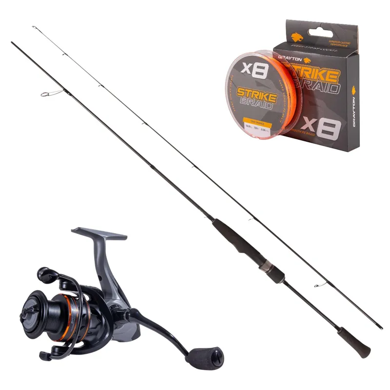 Seizoensaanbieding Grayton Prey Ultra Light Spin Set 1.80m (2-8g)