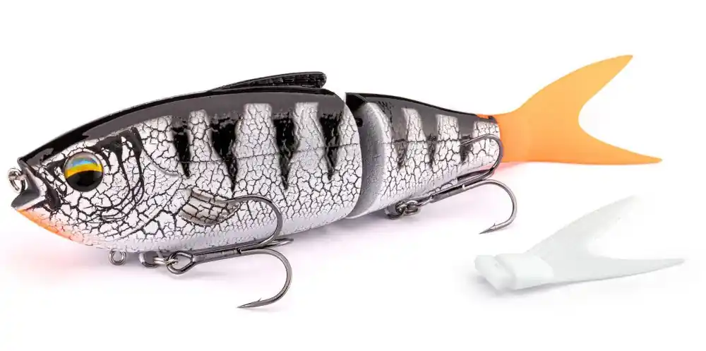 LMAB KØFI Real Vibe 180 Swimbait 18cm (53g) (Incl. Extra Staart) Pike Actieprijs