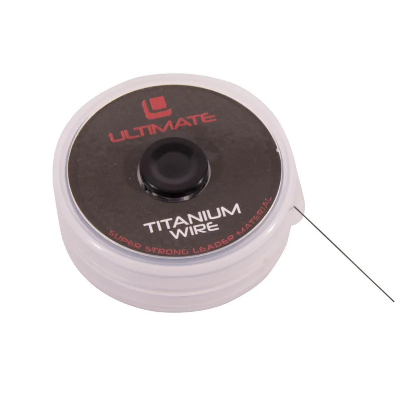 Ultimate Titanium Wire 5m 20lb Nieuw