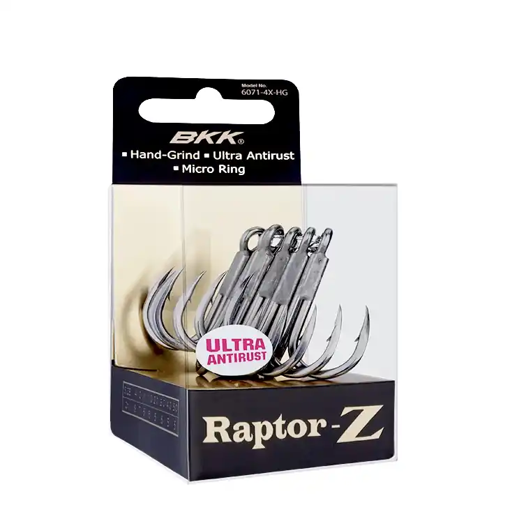 Op = Op BKK Raptor-Z Treble Hooks 1 (6pcs)