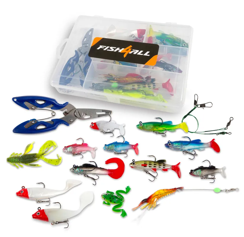 Fish4All Multi Lure Box With Pliers (34pcs) Flitsaanbieding