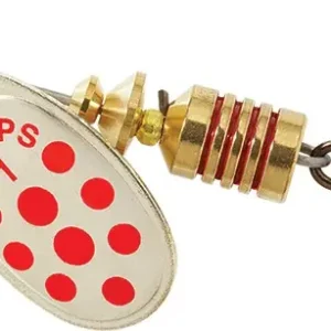 Mepps Aglia Spinner Zilver/Rood 3.5g Gratis Retour