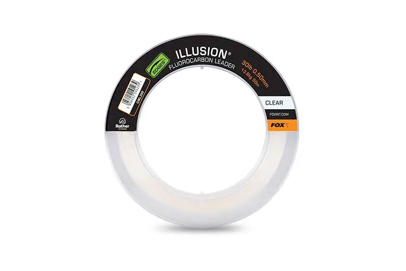Actieprijs Fox Illusion Fluorocarbon Leader Clear (50m) 30lb