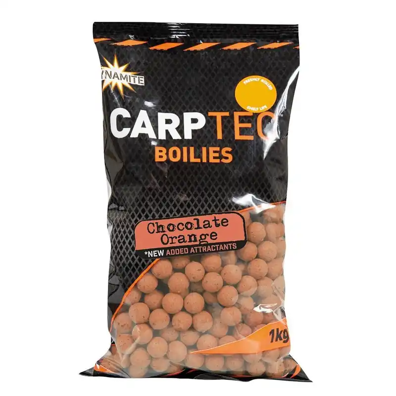 Dagaanbieding Dynamite Baits Carptec Choco Orange Boilies (1kg) 15mm
