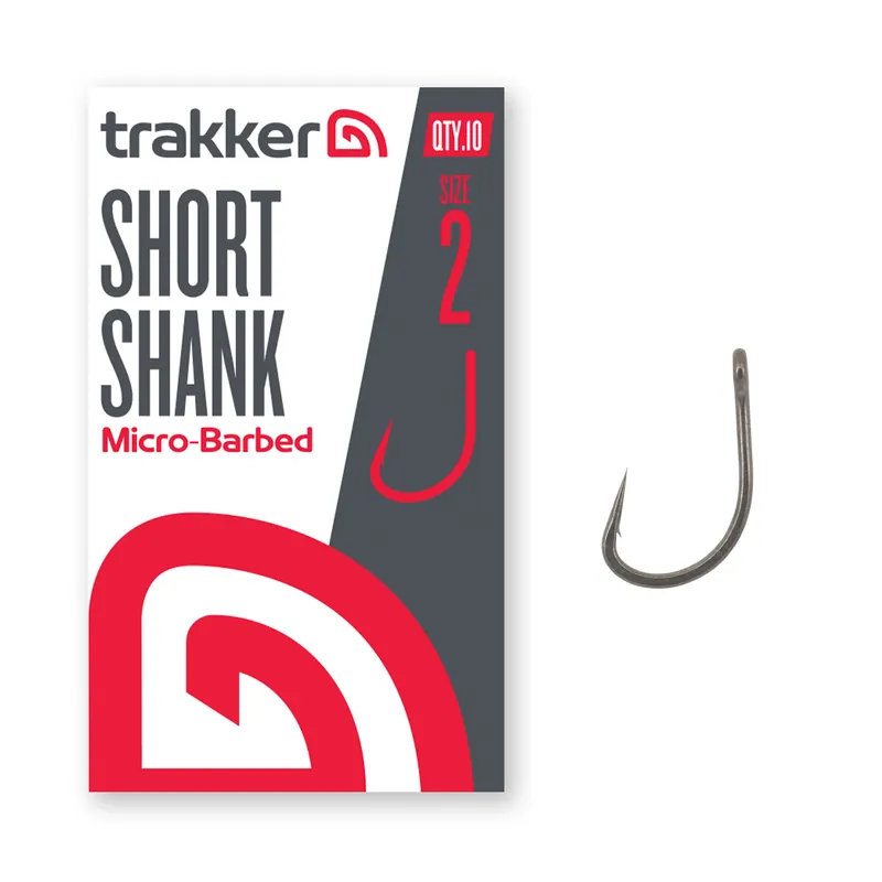 Veilige Betaling Trakker Short Shank Hooks Barbless (10 Stuks) 8