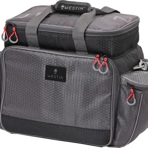 Westin W4 Master Lure Bag Titanium Black (Incl. 5 Tackleboxen) Finale Uitverkoop