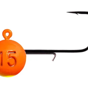 Monkey Lures Monkey Hook 1/0 Orange Loodkop (3 stuks) 10g Finale Uitverkoop