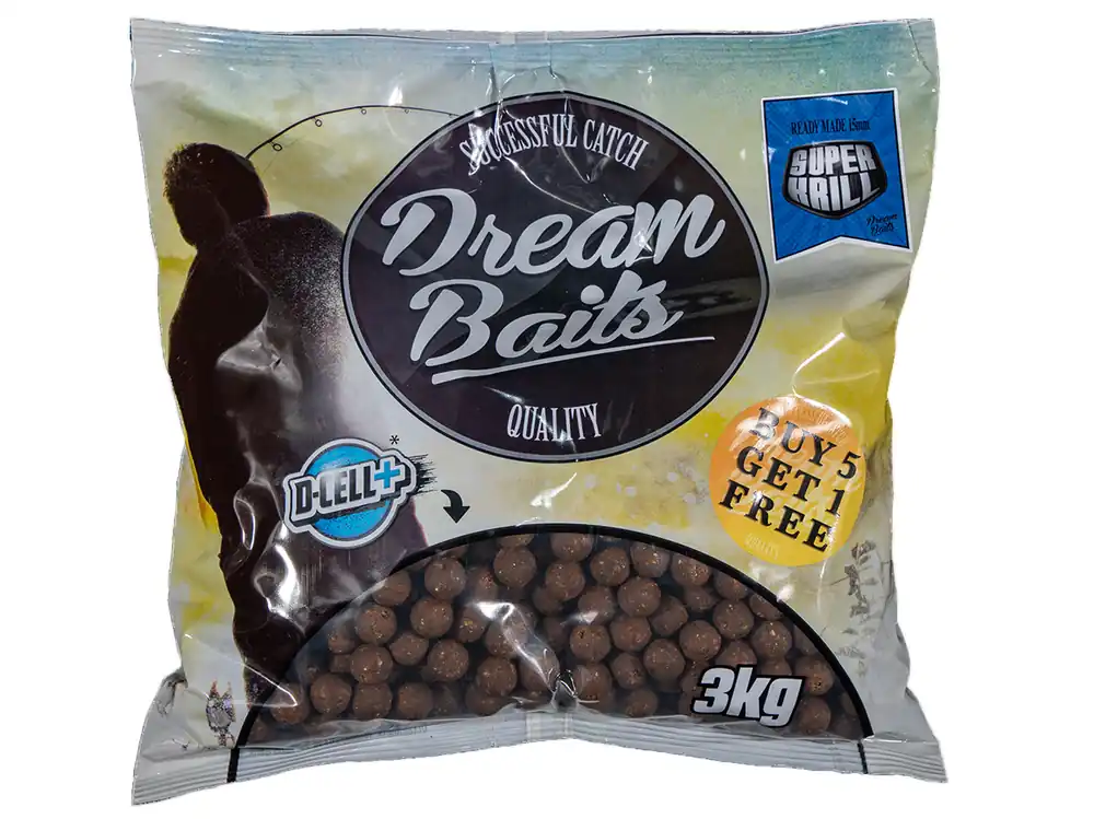 Dreambaits Super Krill Boilies (3kg) 15mm Hete Deal