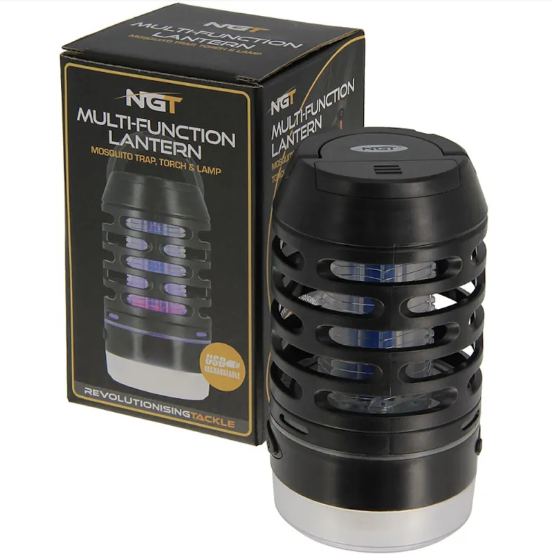 Nu Kopen NGT Bug Zapper Multi Function Lantern (USB Oplaadbaar)