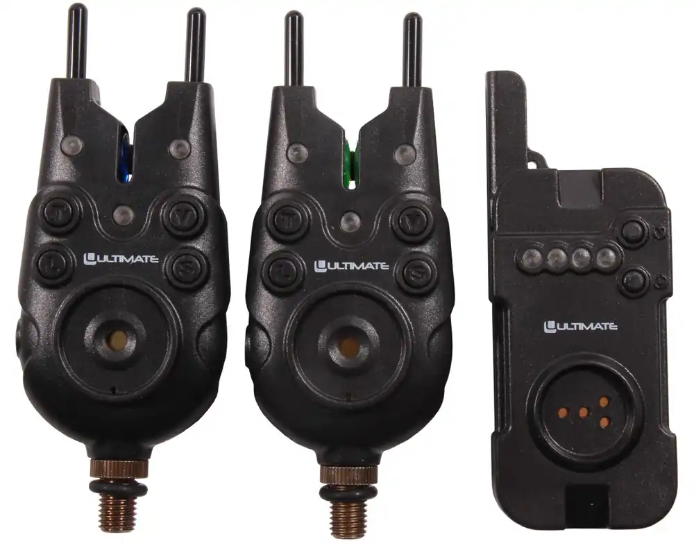 Ultimate Elite Bite Alarm Beetmelder Set 2+1 Direct Verzonden