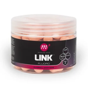 Favoriet Mainline Link Fluoro Dumbell Wafters (12x15mm) Pink