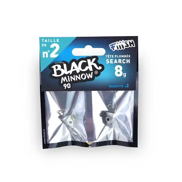 Fiiish Black Minnow Jigheads Search No.2 8gr Khaki (2pcs) Exclusieve Aanbieding