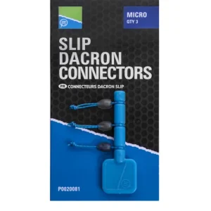 Korting Preston Slip Dacron Elastiek Connector (3 pcs) Medium Green