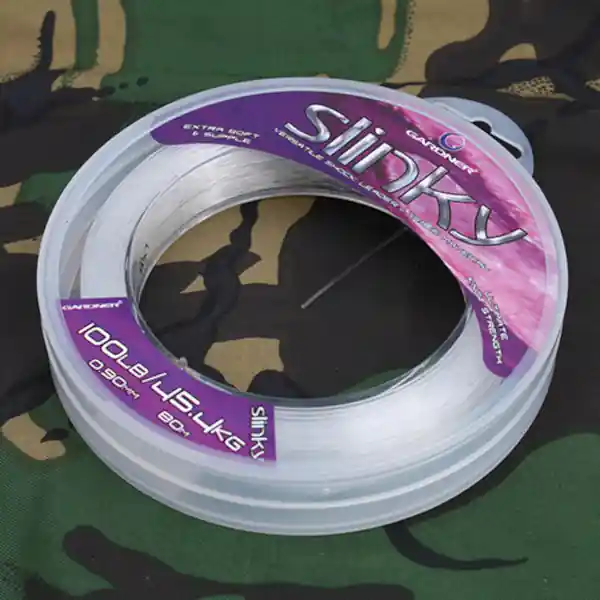 Gardner Slinky Clear 0.60mm 22.5kg/50lb Lage Prijs