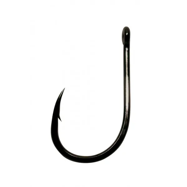 Gamakatsu LS-3313F New Label Eyed Hooks Black 1 (8pcs) Alleen Vandaag