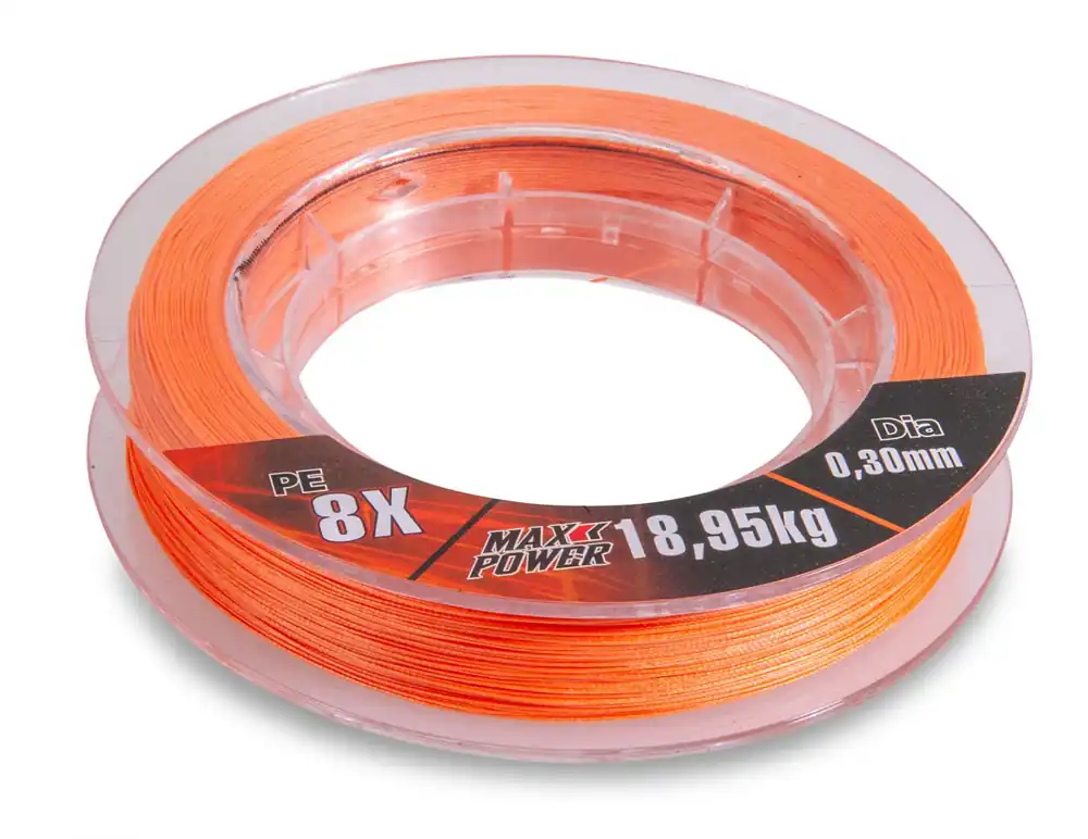 Gratis Retour Anaconda Jungle Orange Zinkende Gevlochten Lijn (300m) 0.30mm / 18.95kg