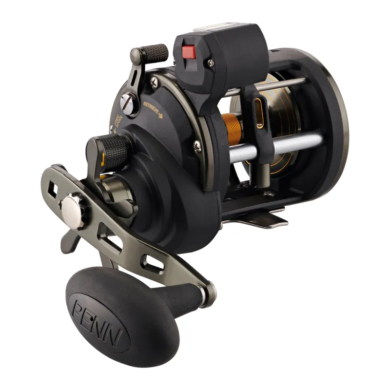 Laatste Versie Penn Squall® II Level Wind Zeevis Reel Line Counter RH 20