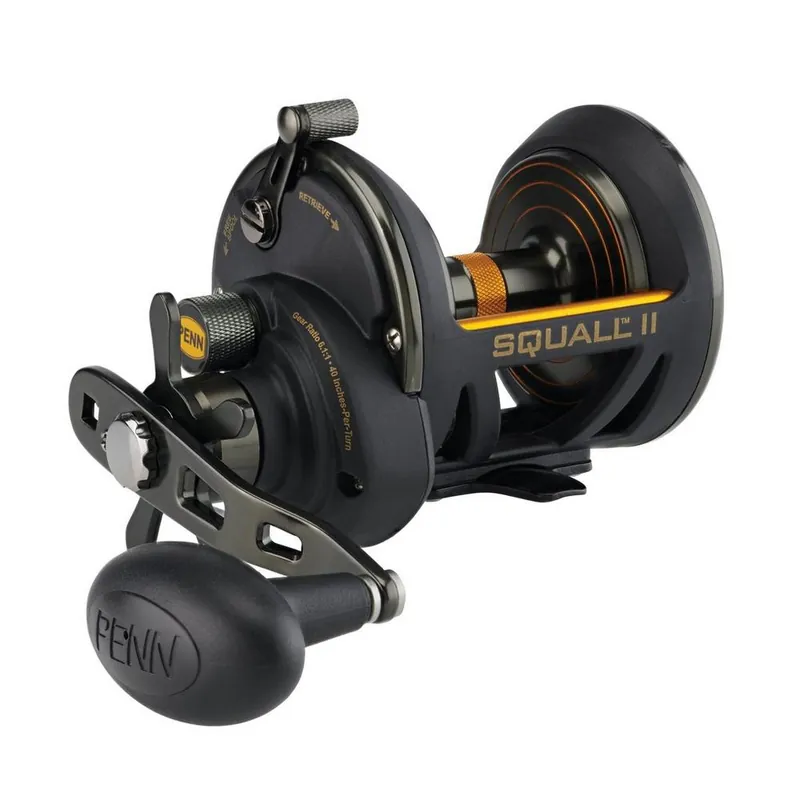Hoge Kwaliteit Penn Squall® II Star Drag Zeevis Reel RH 25N SD