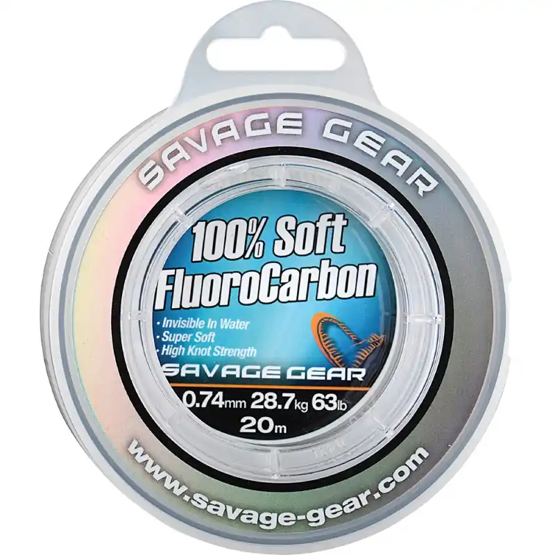 Savage Gear Soft Fluorocarbon 15m 1mm/50.5kg Seizoensaanbieding