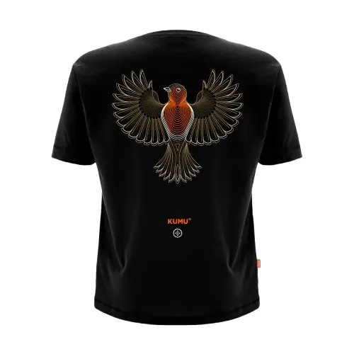 Kumu Little Red Tee T-Shirt L Uitverkoop