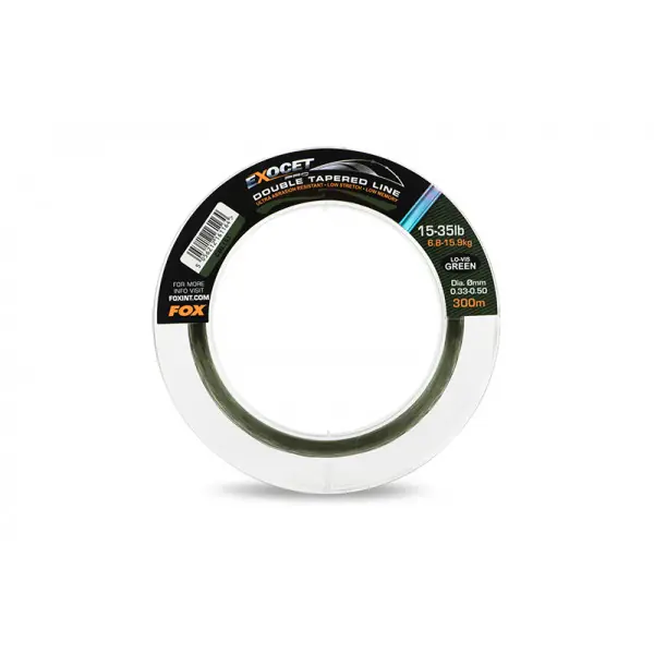 Fox Exocet Pro Low Vis Green Double Tapered Mainline (300m) 0.33-0.50mm Op = Op