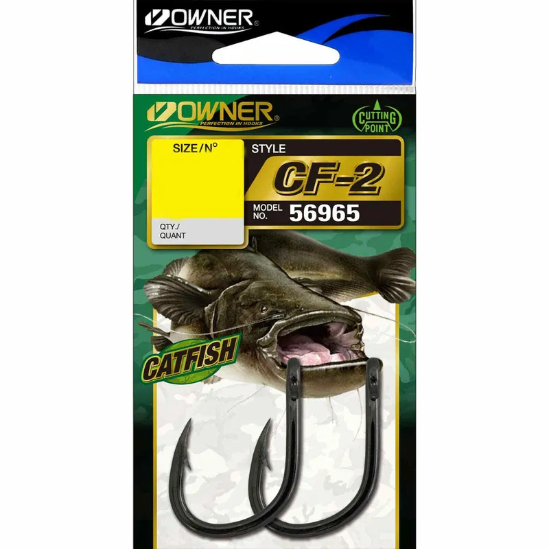 Owner CF-2 Catfish Haken 6/0 (3 stuks) Flitsaanbieding