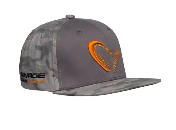 Savage Gear Flex Fit Camo Cap One Size Camo/Grey Seizoensaanbieding