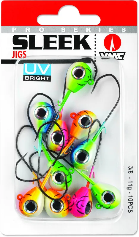 Lage Kosten VMC Sleek Jigheads UV (10 Stuks) 7g