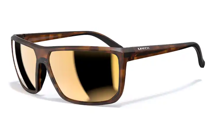 Leech CONDOR Copper Pro Lens Zonnebril Fire Red Coating Copper Flitsaanbieding