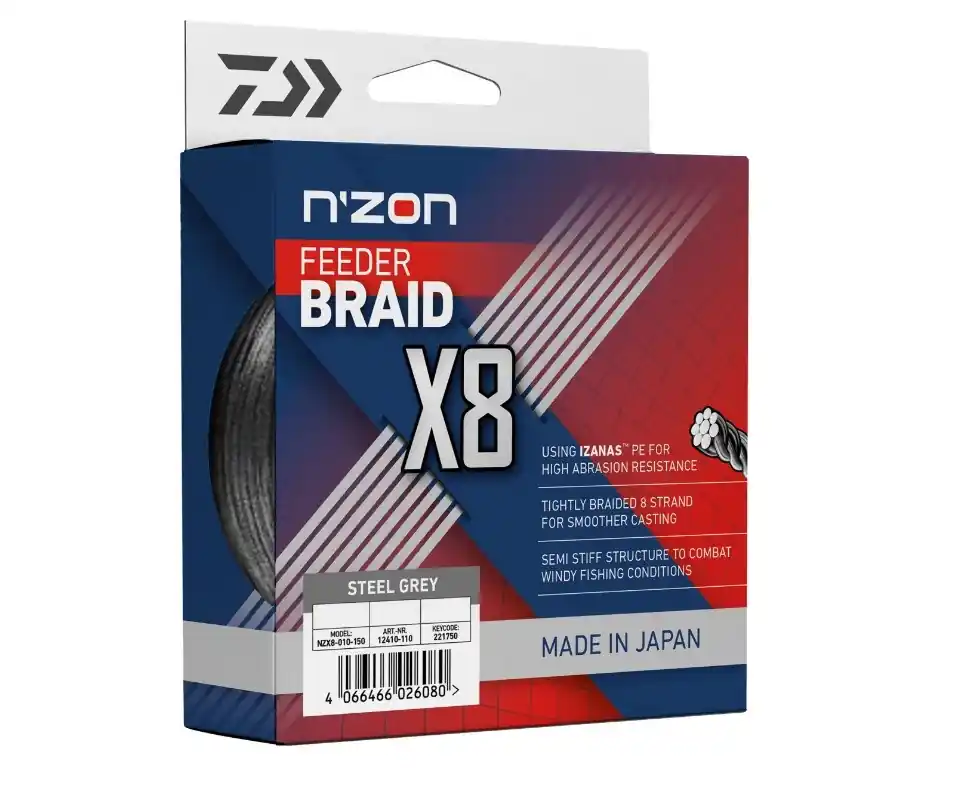 Betaalbaar Daiwa N'Zon X8 Braid (150m) 0.08mm/5kg