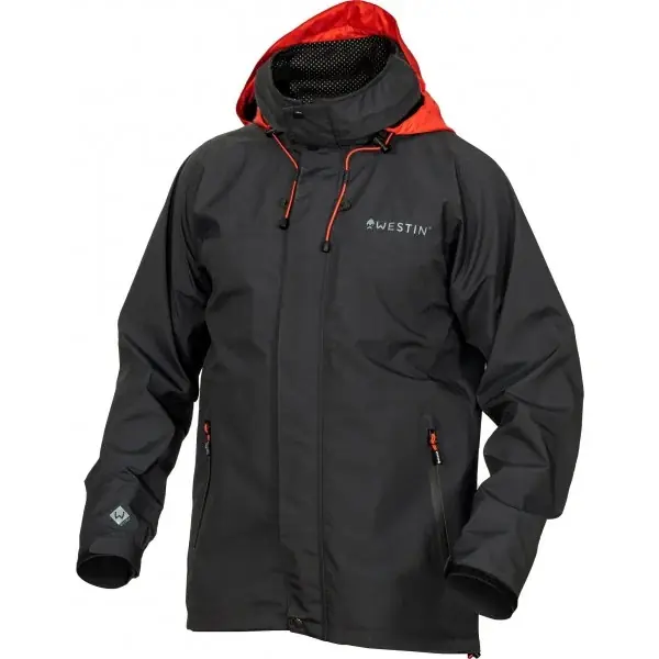 Westin W6 Rain Jacket Steel Black L Speciale Aanbieding