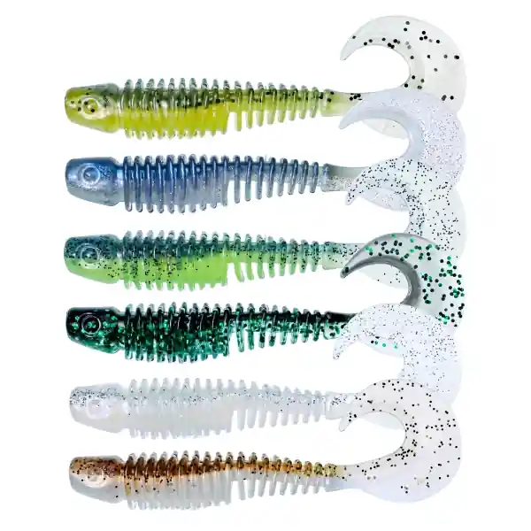 Gunki Tipsy CXL Clear Water Box Shads 11.5cm (9.2g) (60 Stuks) Bestseller