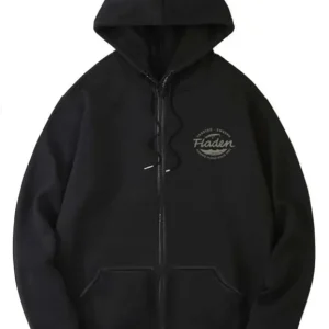 Seizoensaanbieding Fladen Hoody Jacket Black Pike Visvest M